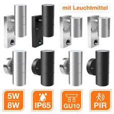 Edelstahl LED Außenleuchte