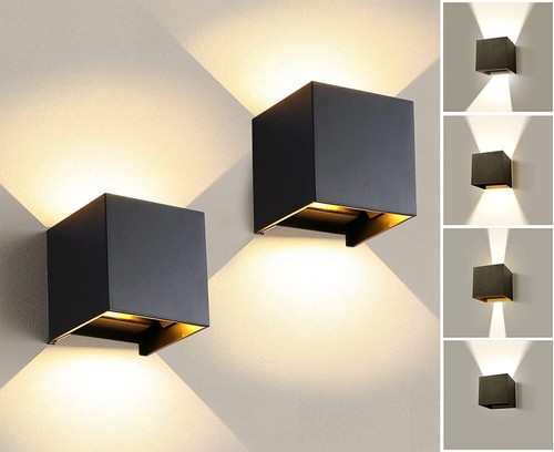 Wandlampe cube würfel led - wandlampe,