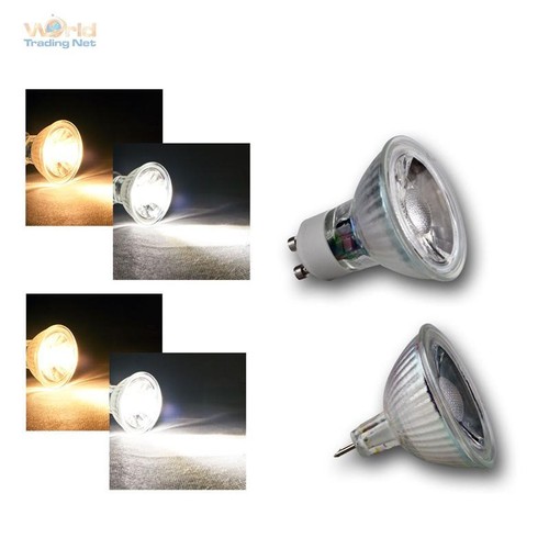 Led glas leuchtmittel - led, mr16