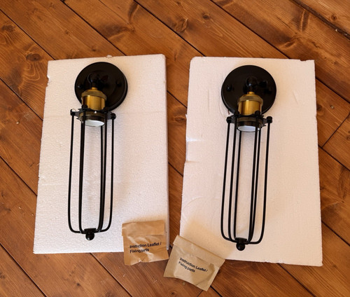 2er set wandleuchten innen - 2er,