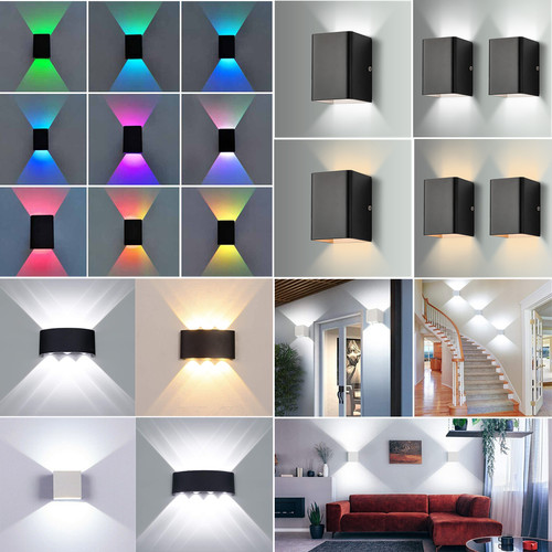 Led wandleuchte wandlampe - 2x,