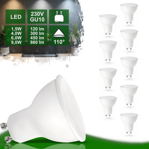 Led gu10 leuchtmittel 4w - led,